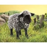 Folkmanis Black Sheep Hand Puppet