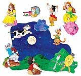 Little Folk Visuals Nursery Rhymes #2 Pre-Cut Flannelboard Figures